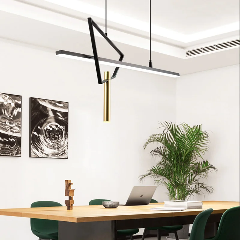 

Современная Минималистичная Люстра для ресторана, роскошные креативные светильник ные лампы в скандинавском стиле для обеденного стола, б...