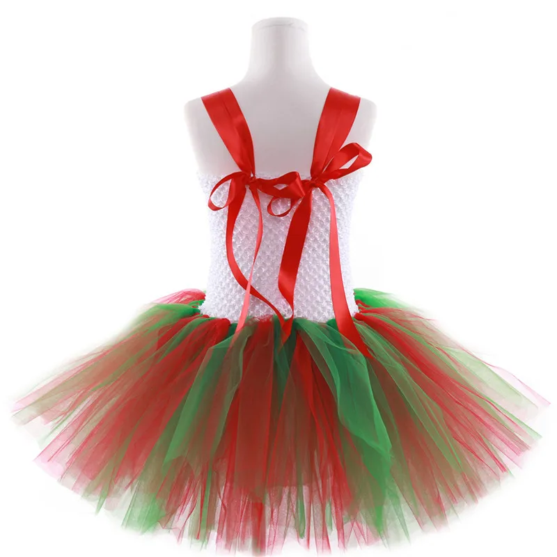 Шикарные рождественские платья-пачки в виде единорога с красными и зелеными