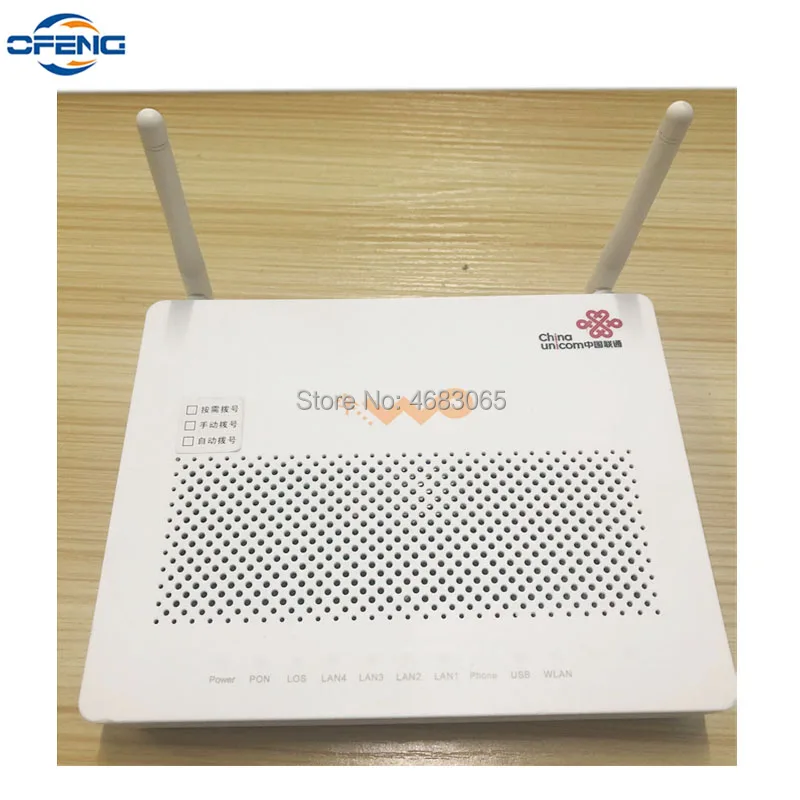 Подержанный 99% новый Huawei HG8347R epon onu для оптоволоконного сетевого маршрутизатора 1GE