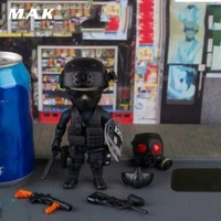 best sell figure base 5 tm013 015 hong kong police sts mini pvc figure collectible toys for collection in stock