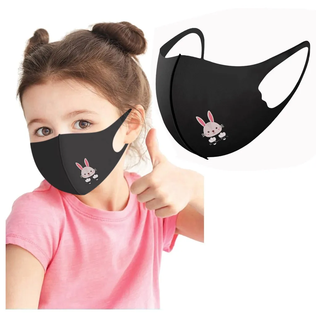 1 шт. пылезащитная многоразовая эластичная маска для детей