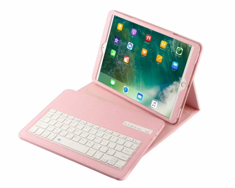 Съемный кожаный чехол-подставка с клавиатурой Bluetooth для IPad 10,2 дюймов, клавиатура для планшета для Ipad 10,2, Магнитный чехол+ ручка