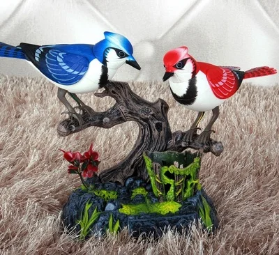 

Электронный держатель в виде головы дерева с голосовым управлением