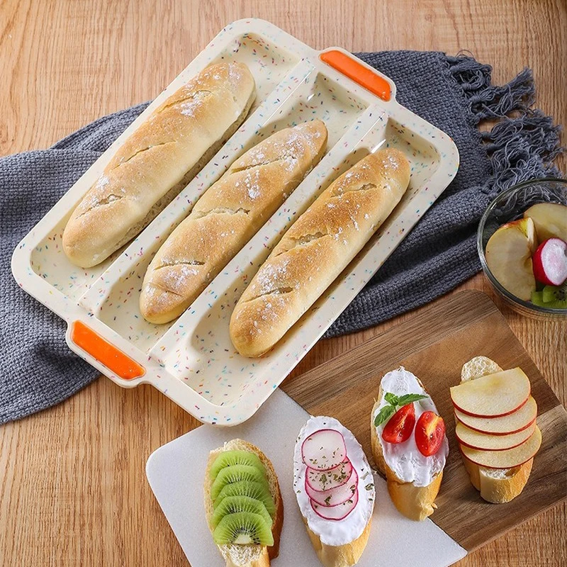 Силиконовая формочка для торта выпечки хлеба французский багет Маффин пиццы