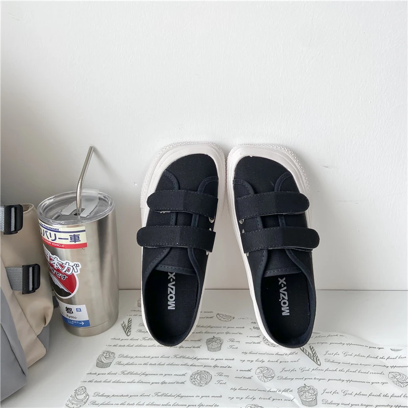

Women's Slippers Female Shoes Low Slippers Casual Slides 2021 Luxury Summer Basic Rubber Canvas Shoes for Women Zapatillas Mujer