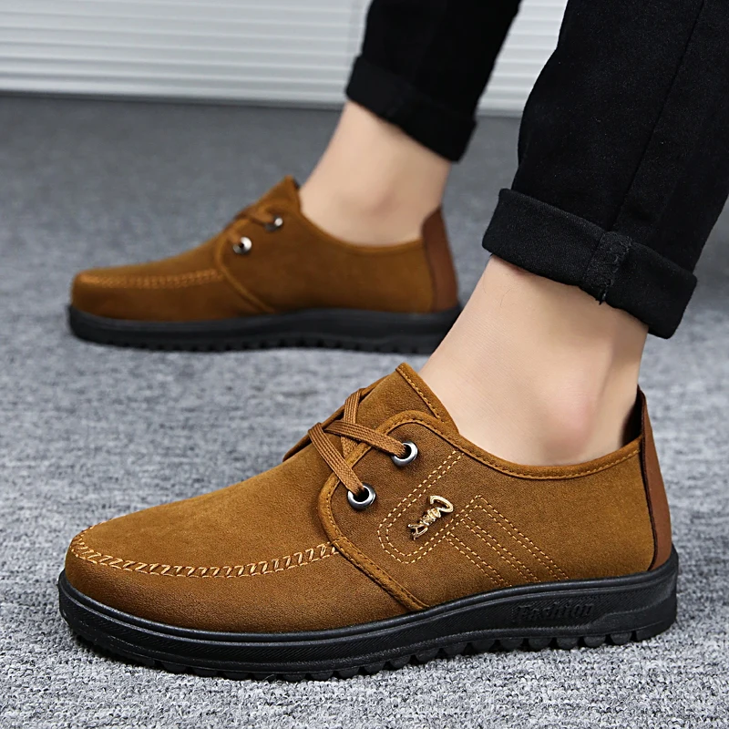 

Dacomfy Men Casual Shoes Lightweight Lac-up Men Sneakers Soft Cotton Shoes Middle-aged Old Man Shoes Loafers Zapatillas Hombre