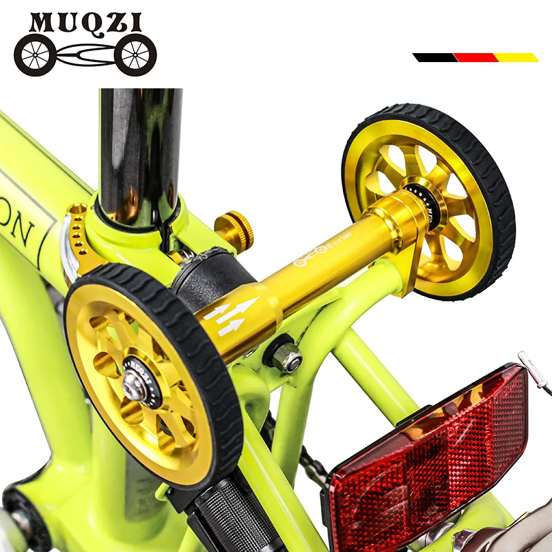 

MUQZI керамический подшипник велосипед легкое колесо удлинитель для Brompton складной велосипед повышающий дизайн телескопический стержень удл...