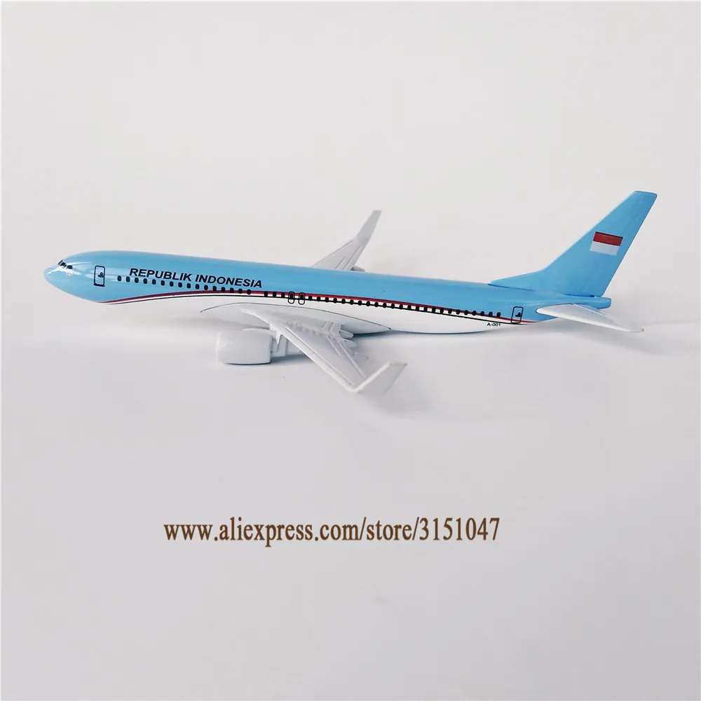 16cm Air REPUBLIK INDONESIA Boeing 737 B737 Airways Airlines Metal Alloy Airplane Model Plane Diecast Aircraft | Игрушки и хобби