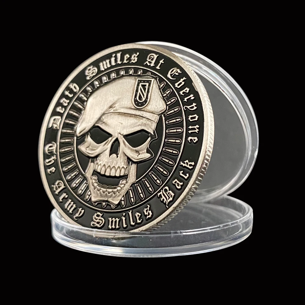 

Skull Collection Coin Silver American Department Of States Non-Currency Coin