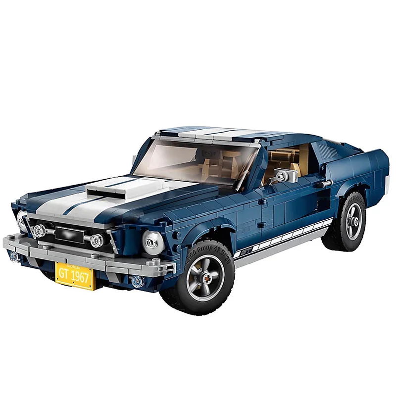 В наличии Ford Mustang 10265 совместимый Creator Expert строительные блоки кирпичи игрушки