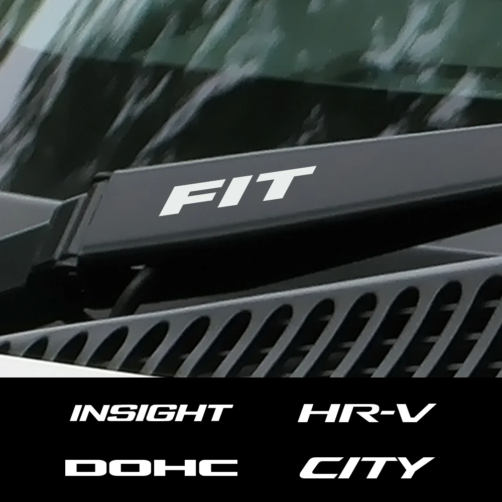 Наклейка на лобовое стекло автомобиля для Honda City DOHC Fit HR-V Insight Legend Odyssey Pilot RR Type R S VEZEL