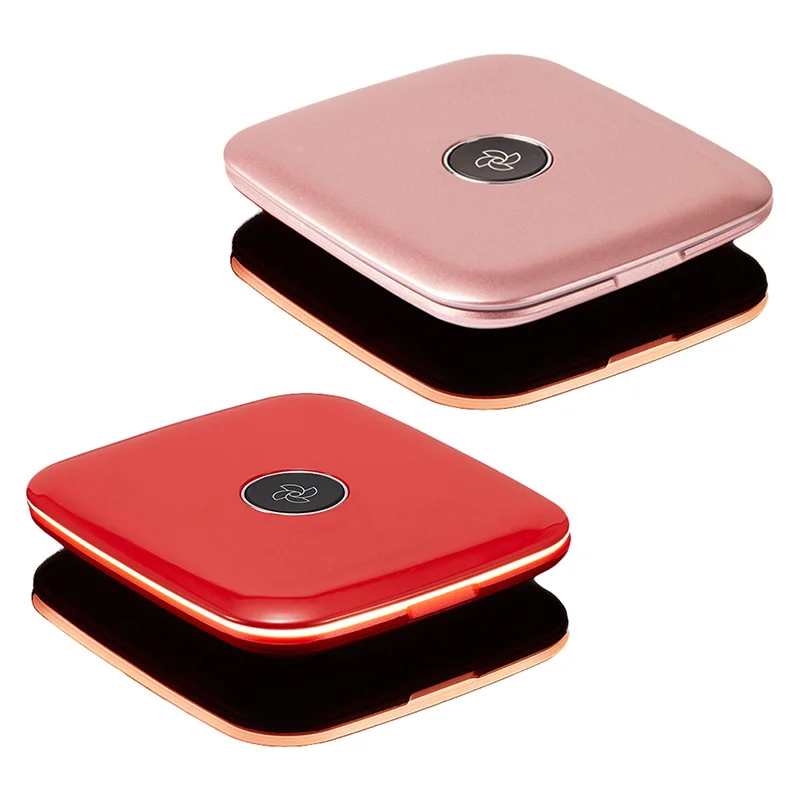 Многофункциональное портативное зеркало для макияжа беспроводное зарядное