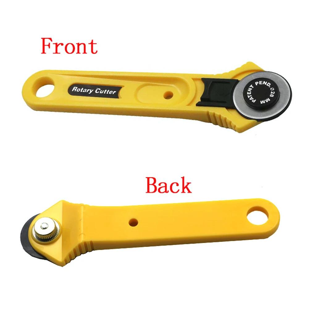 28 мм лоскутное роликовые колеса круглые Ножи нож для резки ткани Кожа ремесло