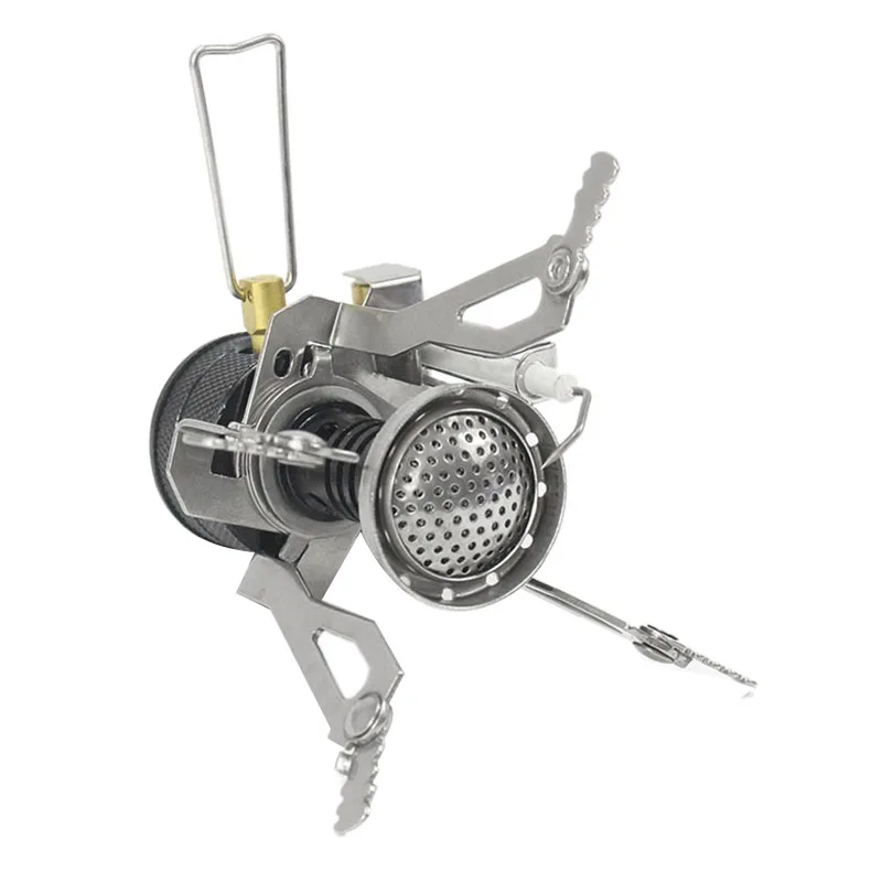 Mini Camping Stove Automatic Foldable Outdoor Cookware Tool for Picnic Cookout Hiking | Спорт и развлечения