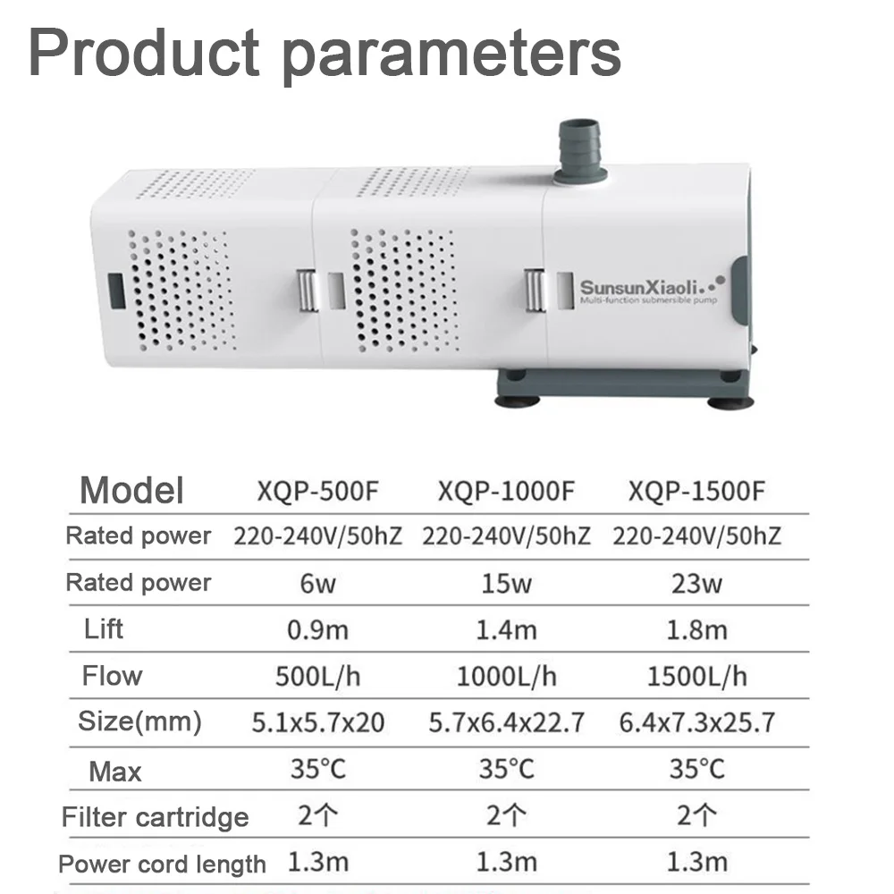 Аквариумный фильтр 4 в 1 погружная воздушная помпа для подачи кислорода воздушный