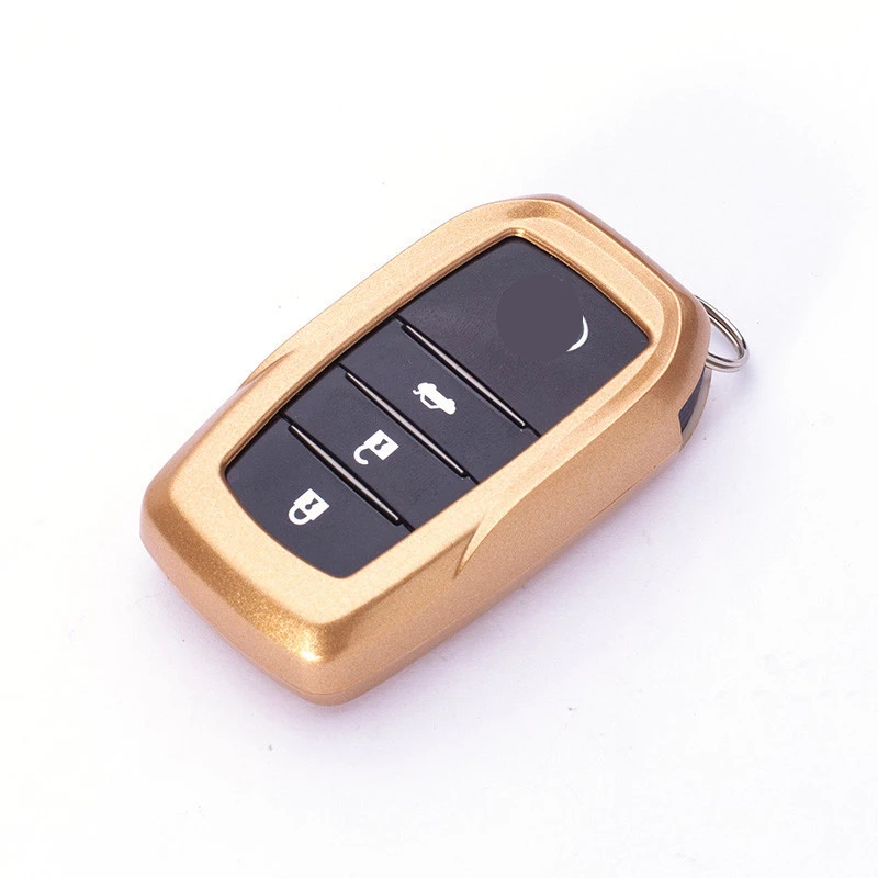 Car key case For Toyota Camry Coralla Crown RAV4 Highlander 2015 3 Buttons paint auto product car accessories new | Автомобили и
