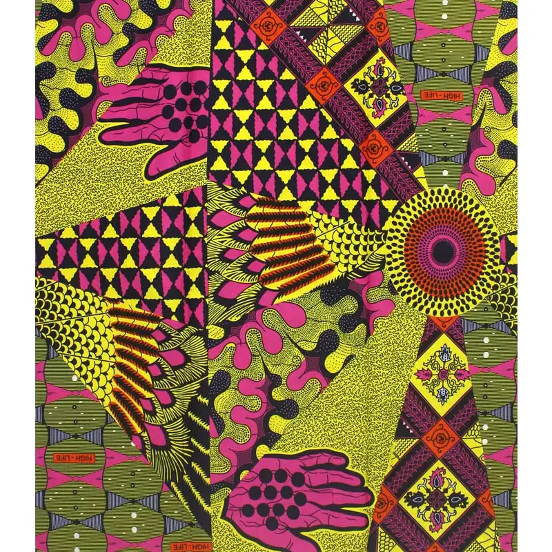 2020 Африканский Анкара высокое качество настоящий воск Дашики печать 100% хлопок