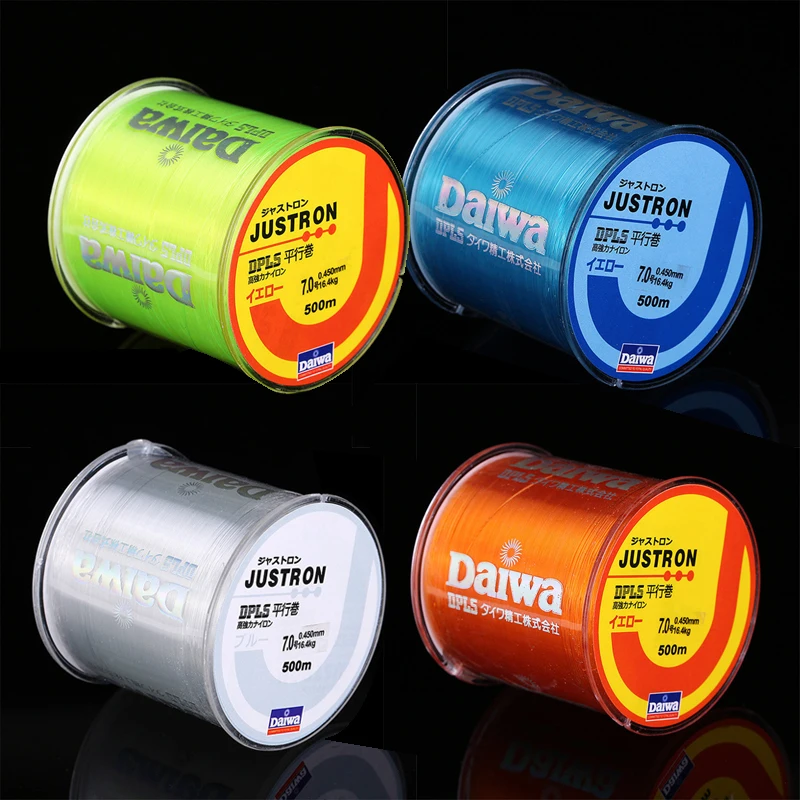 Сверхпрочная однонитевая рыболовная леска 500 м японская нейлоновая товары