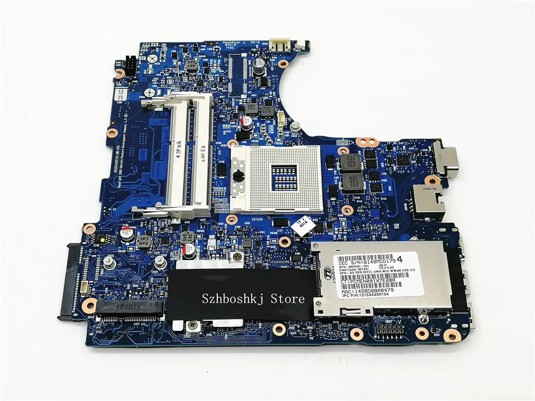 646326-001 Материнская плата ноутбука для hp PROBOOK 4430S 4330S Материнская плата ноутбука ПК системная плата Протестирована Работа
