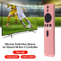 silicone remote control case for xiaomi mi box s4ktv stick cover smart remote control waterproof anti slip shockproof cover