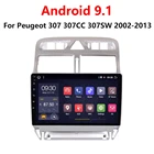 Автомобильный android gps-навигатор плеер для Peugeot 307 307CC 307SW 2002-2013, автомобильное радио, мультимедиа, стерео, DVD, Wi-Fi, видео 2din 2 + 32