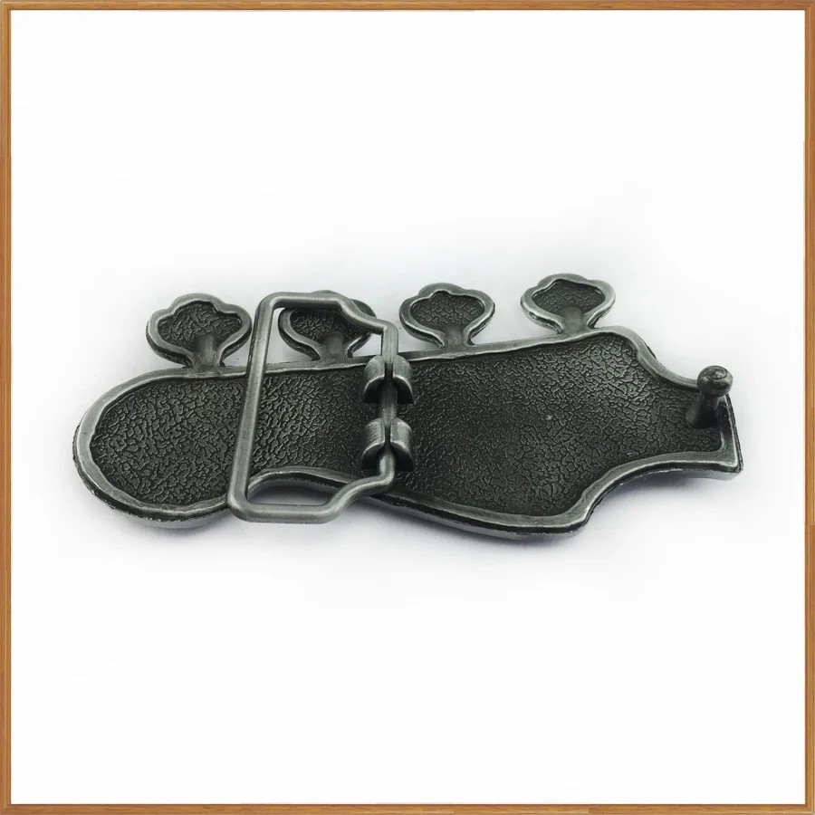 Buckleclub wholesale zinc alloy guitar head music jeans gift belt buckle for men FP-02893 pewter finish 4cm width loop | Дом и сад