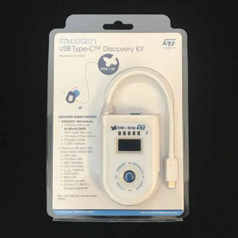 1 шт. x Discovery STM32G071B DISCO STM32G071 ARM Cortex M0 + STM32G071RBT6 MCU 32 битная Встроенная оценочная
