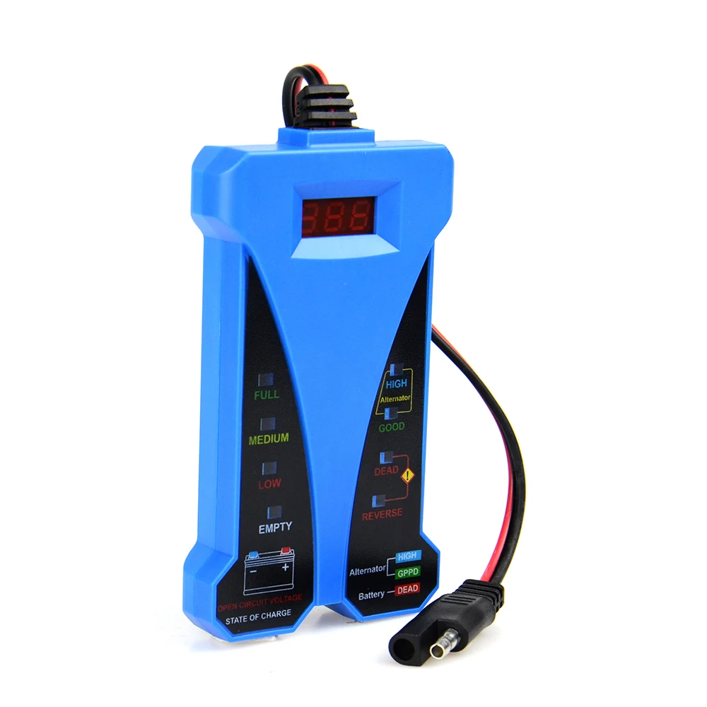 2020 автомобиля Батарея Тестер 12V Цифровой генератор переменного тока тестер 6
