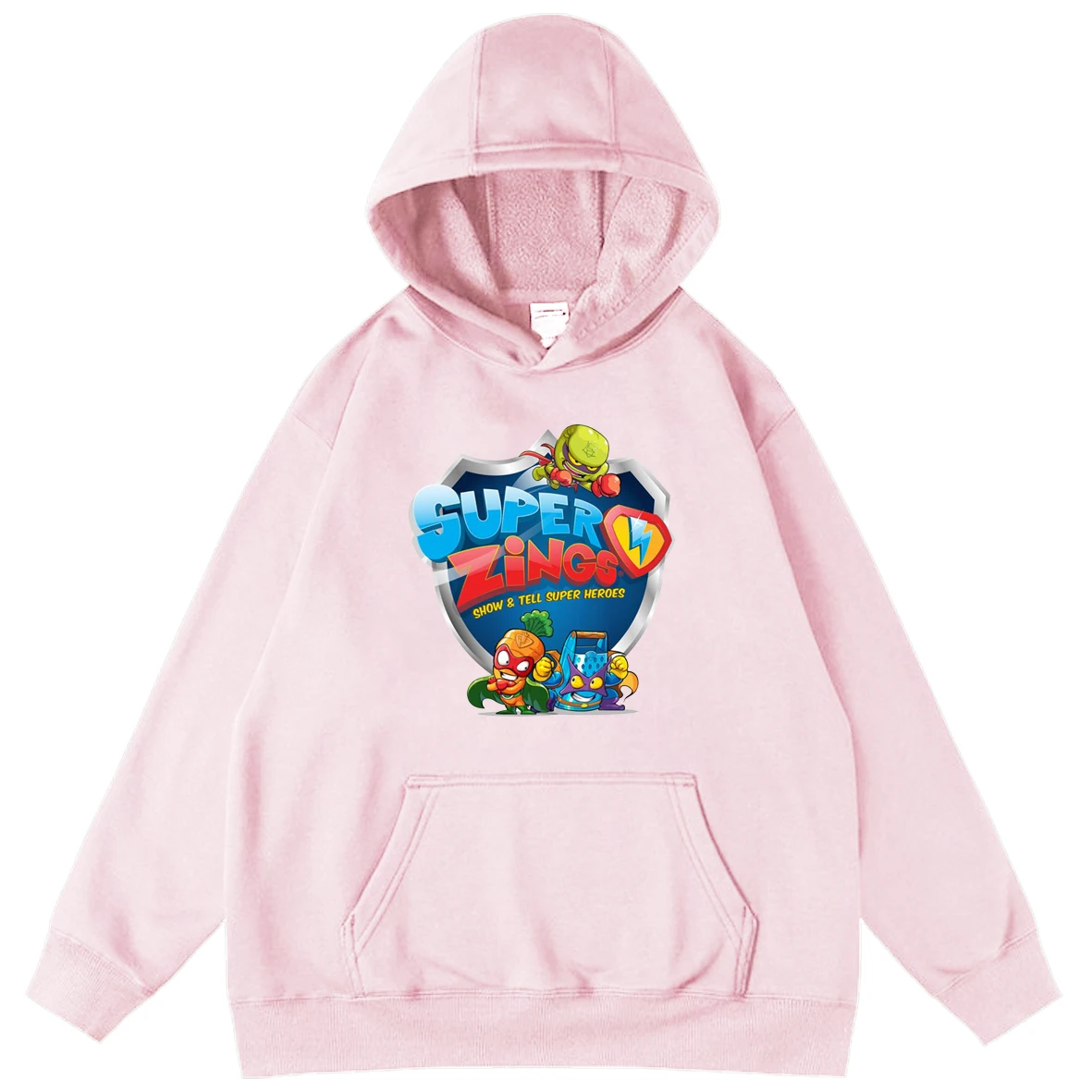 

New Superzings Kids Spring Long Sleeve Sweatshirts Hoodies Childen Cartoon Hoodies Clothes Teenage Boys Loose super zings Tops