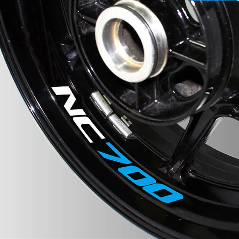

Suitable Motorcycle For Honda NC700 nc700 NC 700 LOGO Accessories Wheel Sticker Decal Reflective Rim Case Stickers High Quality