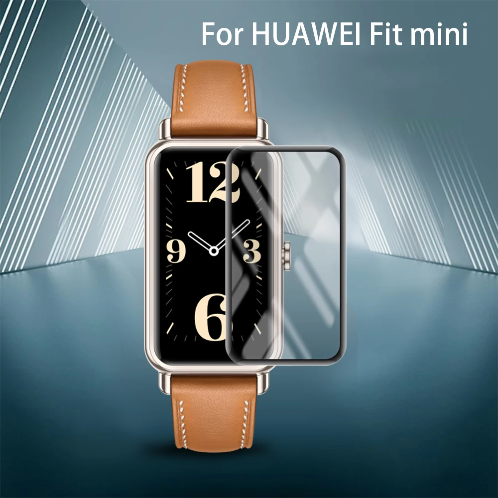 

Soft Fiber Glass Protective Film Cover For Huawei Watch Fit Mini Smart watch Screen Protector Shell Case Accessories