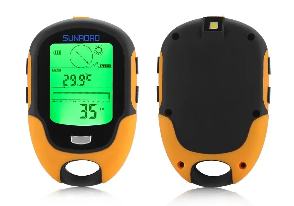 Рыболовный инструмент FR500 Многофункциональный Открытый альтиметр-барометр