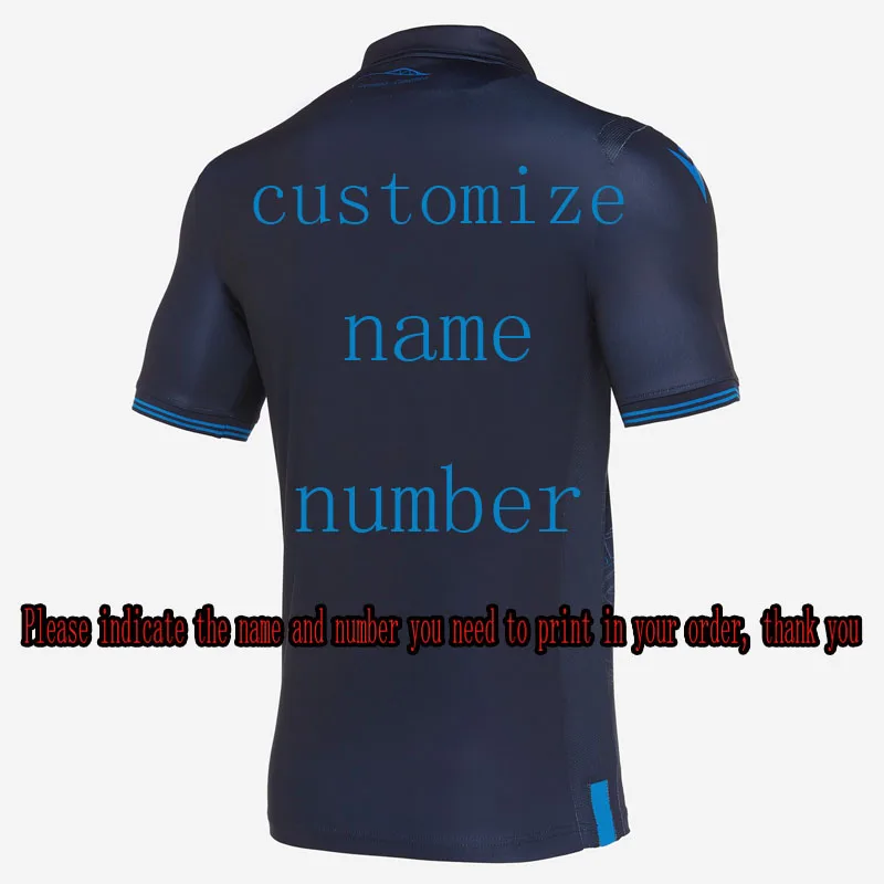 19 Высокое качество реальный Sociedad Especial Reale Arena Camiseta Настройка Igor Zubeldia Januzaj Odegaard Mikel Oyarzabal - Цвет: customize