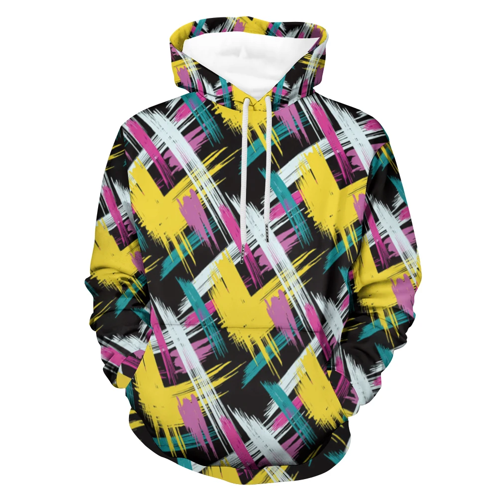 

Пуловер с 3d-пазлами и цифровой печатью, Мужская толстовка, 3D цифровой печатный капюшон, свитер для пар