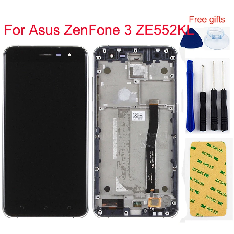 ЖК дисплей для Asus ZenFone 3 ZE552KL Z012D Z012DC Z012DA панель монитора + сенсорный экран