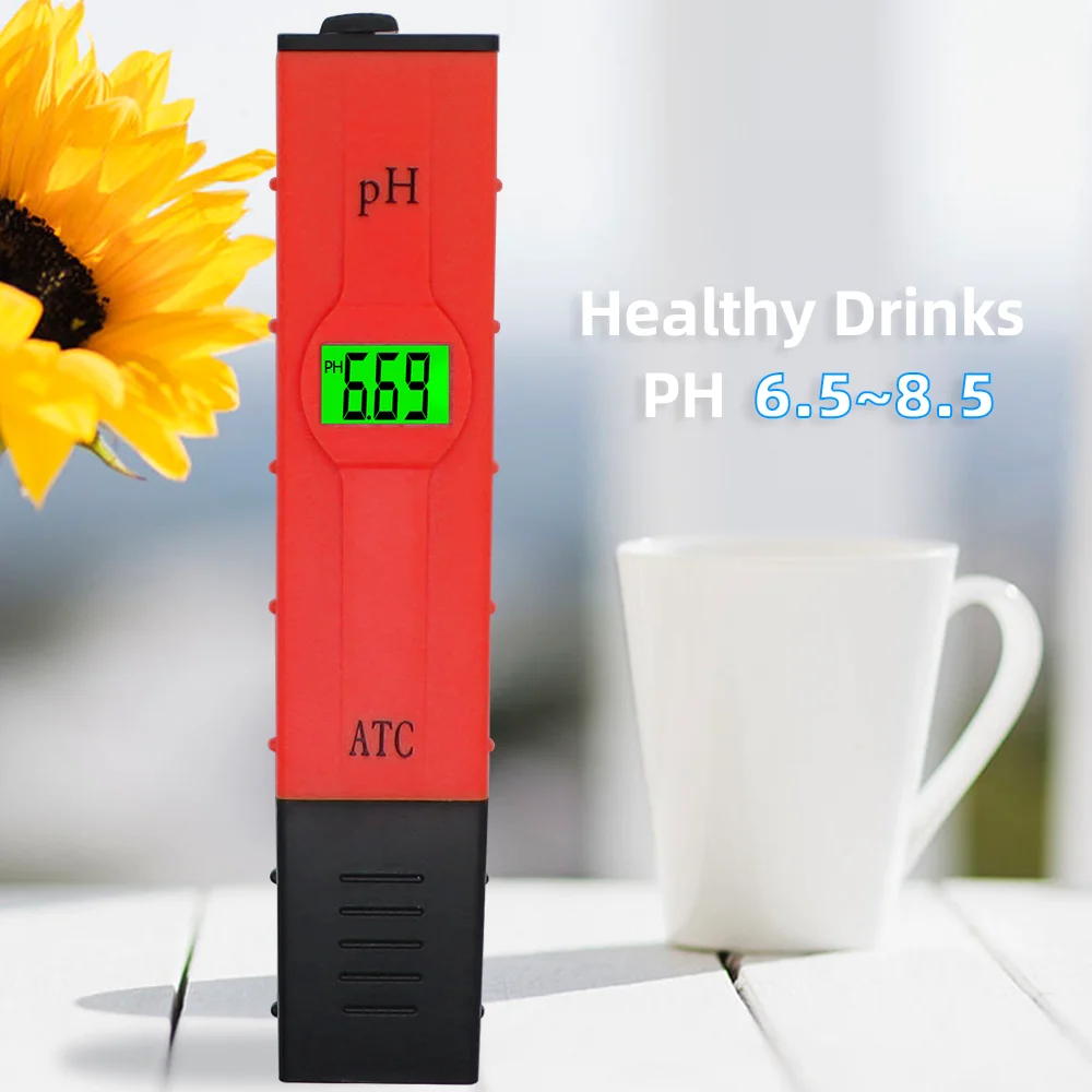 

Digital PH Meter Aquarium Tester Water Quality Monitor 0.00 - 14.00 pH Purifiers filter Pool SPA Meter with backlight 40%OFF