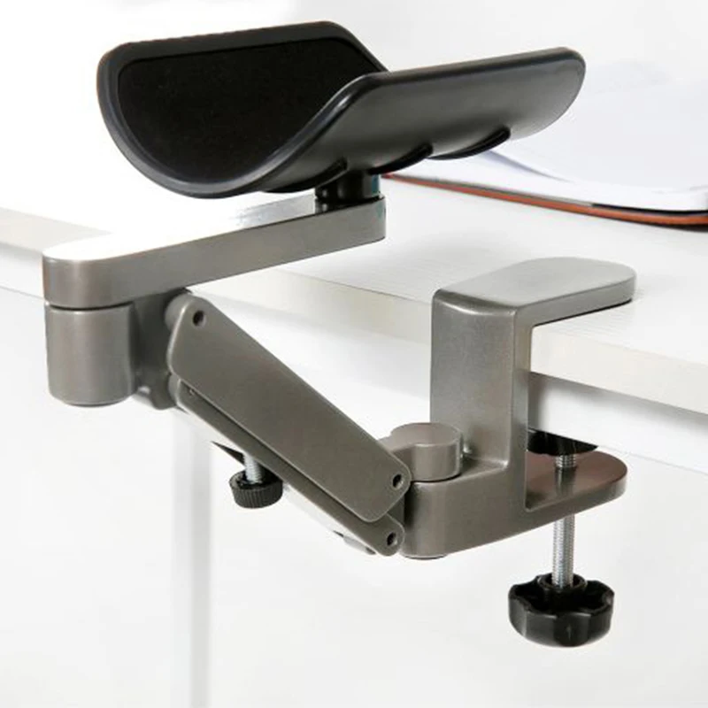 

Mouse Computer Bracket Arm Wrist Hand Rest Support Desk Table Armrest Stand @M23