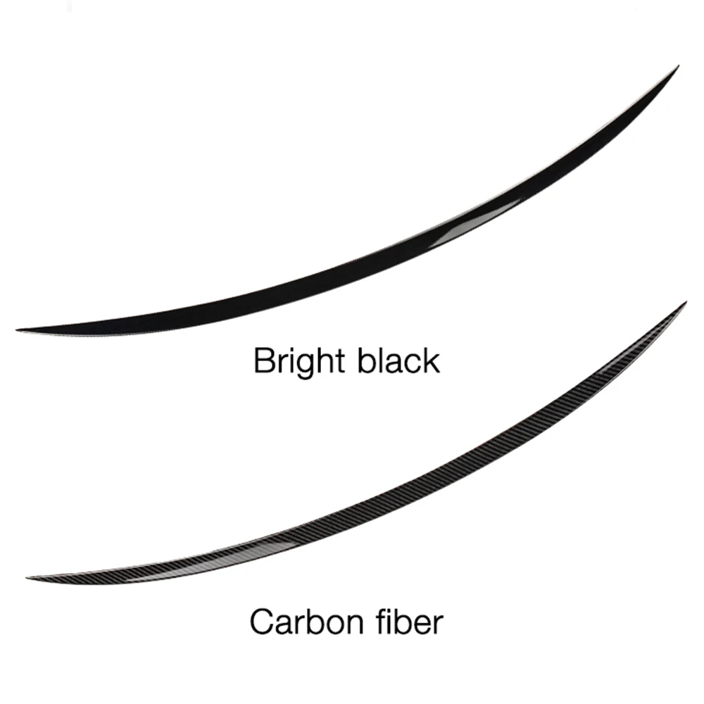 Спойлер Tesla Model 3 черный спойлер из углеродного волокна задний АБС пластика