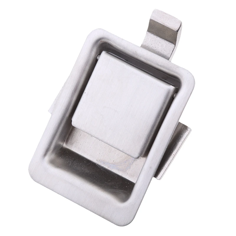 Stainless Steel Recessed Mounted Latch Mini Flush Mount Paddle Handle Lock for RV/Camper/Trailer/Cabinet/Tool Box Etc | Автомобили и