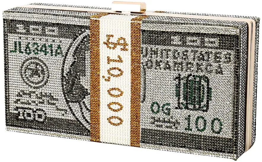 

Женский клатч со стразами, вечерняя сумка со стразами