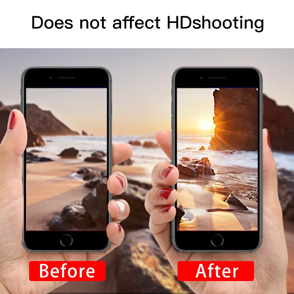 Защитная пленка для камеры iphone X XS Max XR закаленное защитное стекло для экрана для iphone 6 6S 7 8 Plus Аксессуары