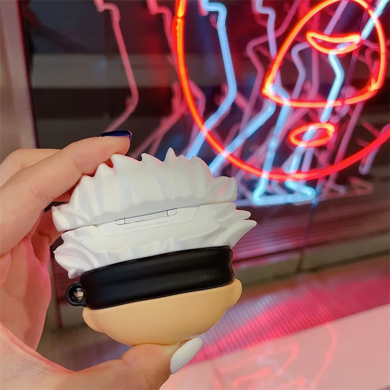 

3D Anime Jujutsu Kaisen Cartoon Earphone Case for Airpods 1 2 3 Pro Headphone Protective Charging Cover for Airpods 2 Case funda