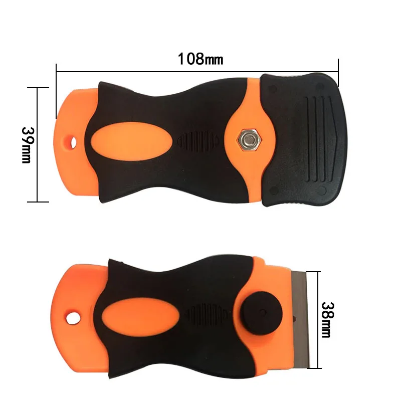 

11pcs Car Window & Ceramic Oven Cleaning Knife Plastic Handle Razor Scraper with Tint Vinyl Wrap Glue Remover Automatic Clearner