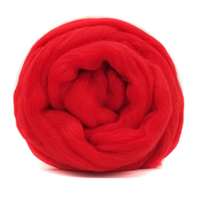 

10g Felting Wool 19 Microns Superfine Merino Wool Needle Felting Wool Sheep Wool Roving Wool for Wool Felting Kit (27)