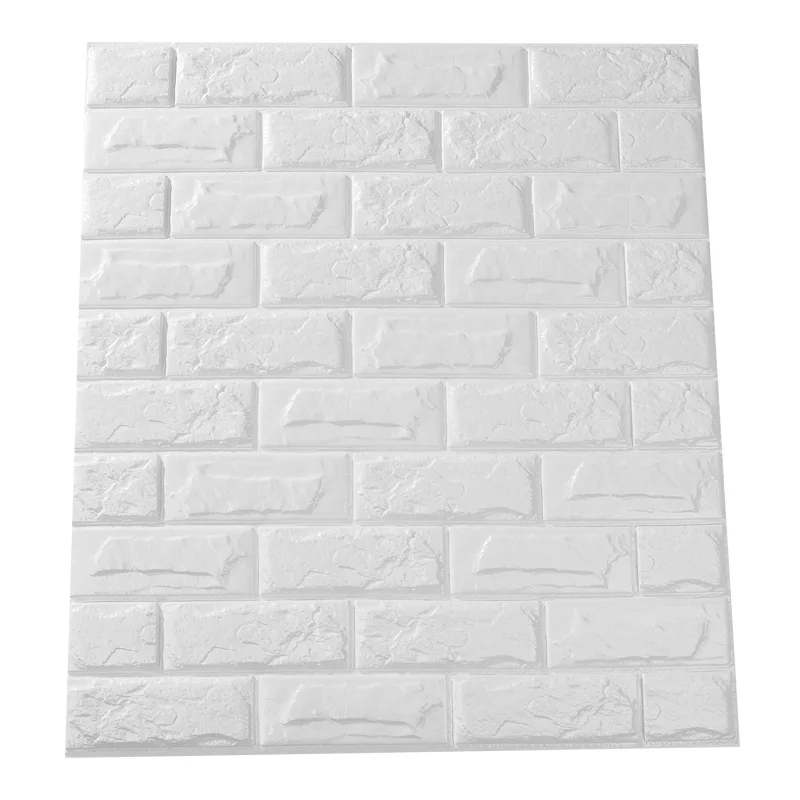 

Factory direct selling self adhesive 3D solid waterproof, moisture proof foam wall, old wall refurbishment, simple decorative