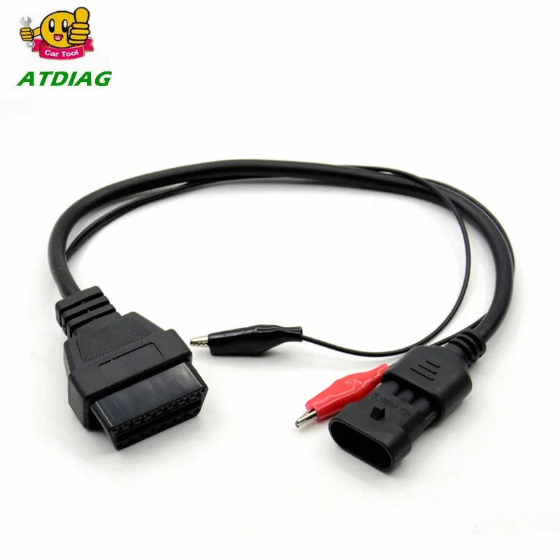 Кабель адаптера для Fi at 3pin Lancia Alfa Romeo 3 pin OBD2 OBD 16 pin|Кабели и коннекторы диагностики
