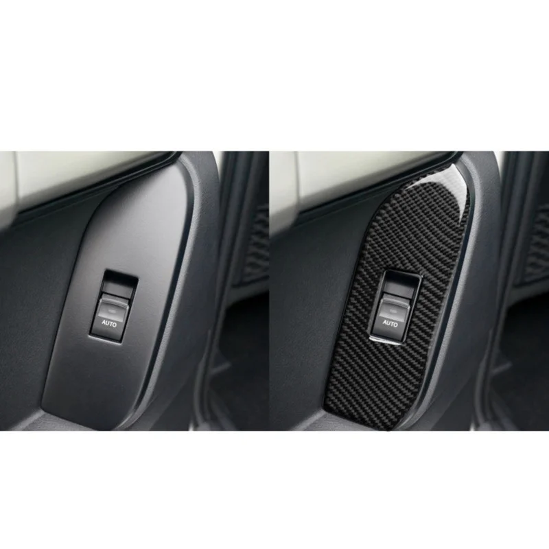 

Fit For Toyota Overbearing Land Cruiser Prado 2010-2018 Carbon Fiber Window Lifting Panel Modification Car Accessories