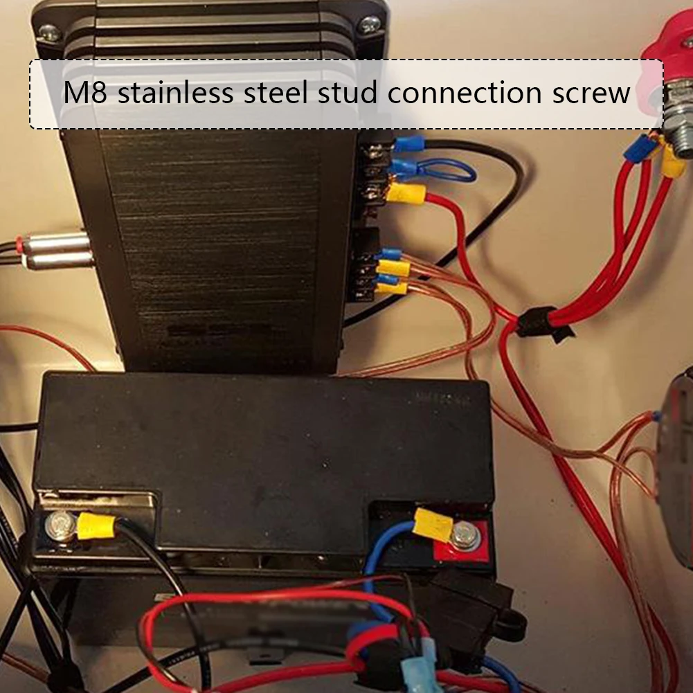 Шина Клеммная колодка соединительная для аккумулятора M8 изолированная