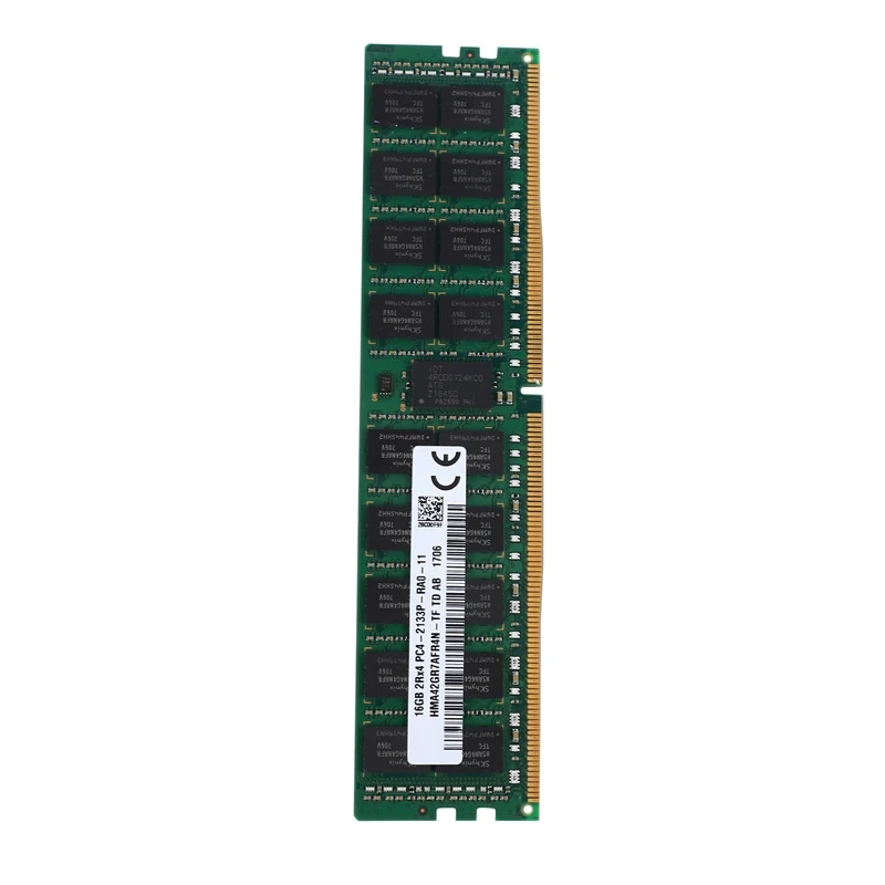 

DDR4 16GB Server Ram 2RX4 PC4-2133P 2133Mhz 288PIN 1.2V REG ECC DIMM PC Memory Ram
