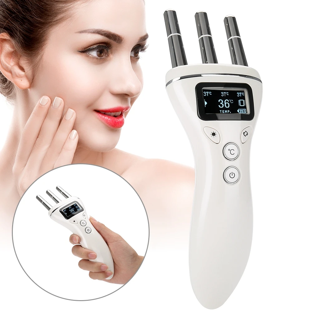 

Multifunctional Face Lifting Massager Infrared Heating Magnetic Vibration USB Face Skin Rejuvenation Wrinkle Radio Frequency